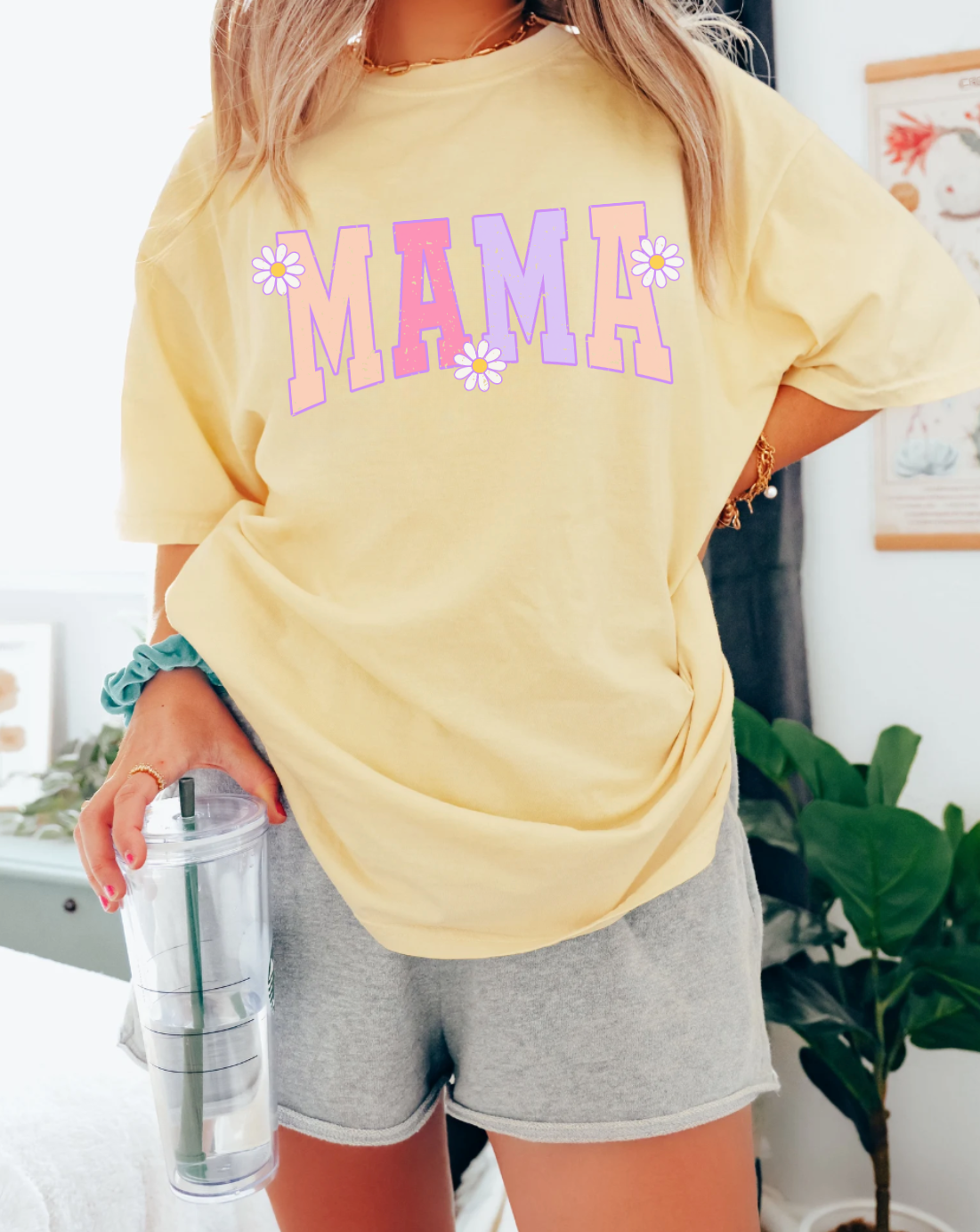 MAMA FLORAL - TEE