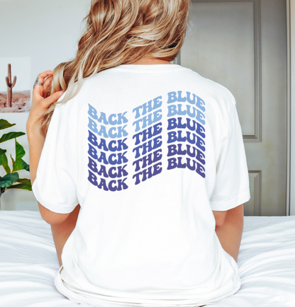 BACK THE BLUE - TEE