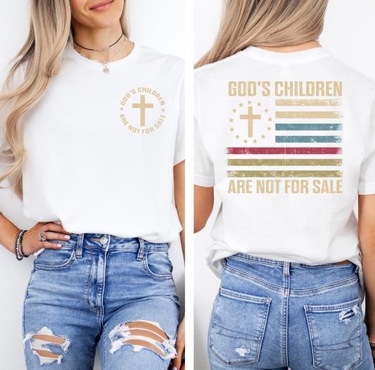 GODS CHILDREN FRONT/BACK PRINT - TEE