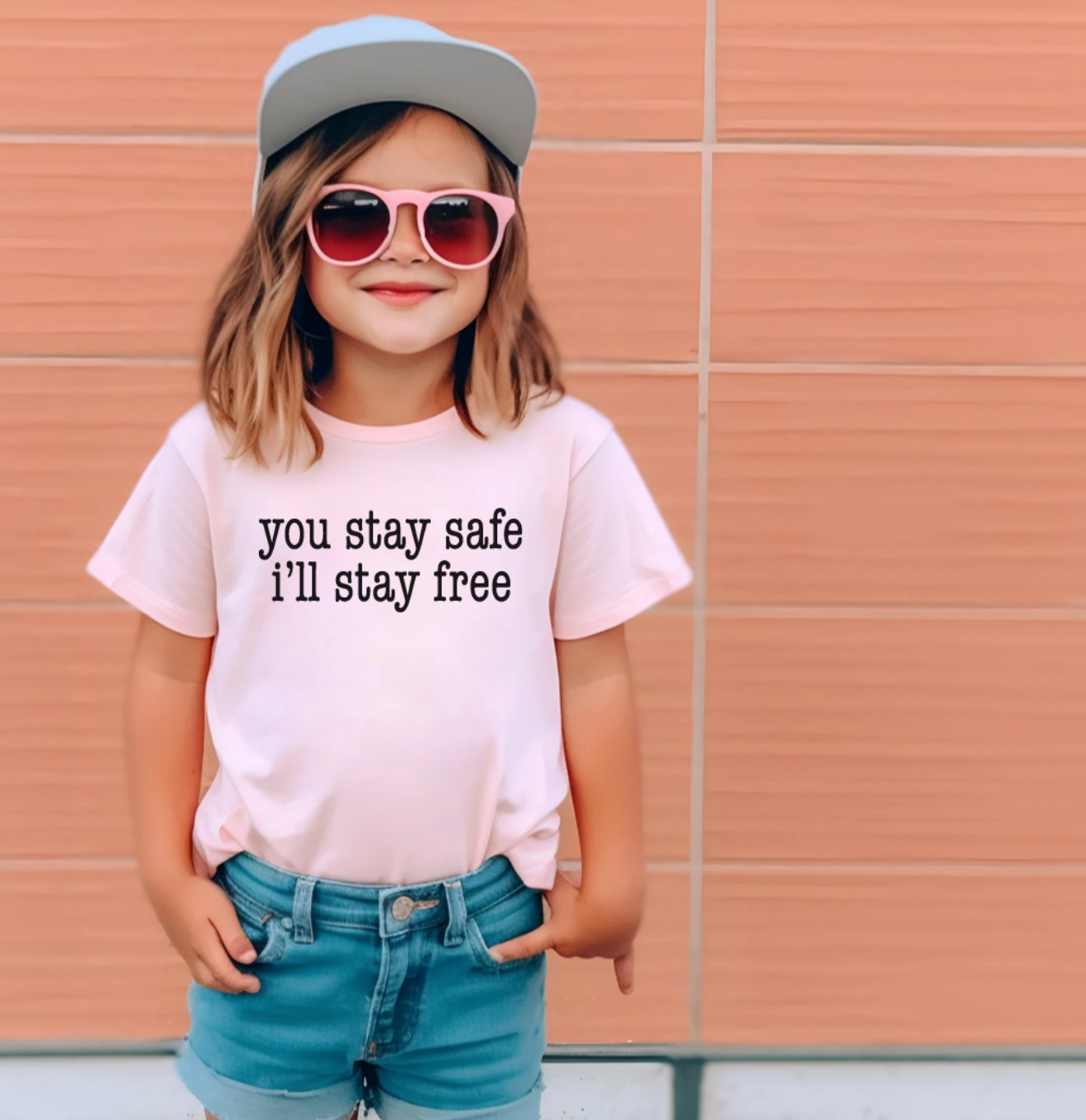 YOU STAY SAFE, I'LL STAY FREE - YOUTH TEE