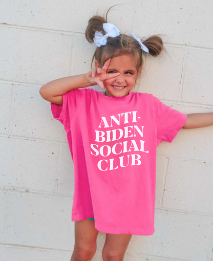 ANTI BIDEN SOCIAL CLUB - YOUTH TEE