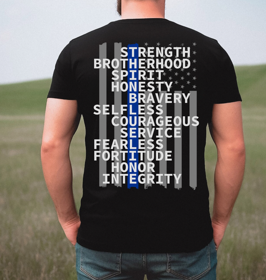 THIN BLUE LINE - TEE