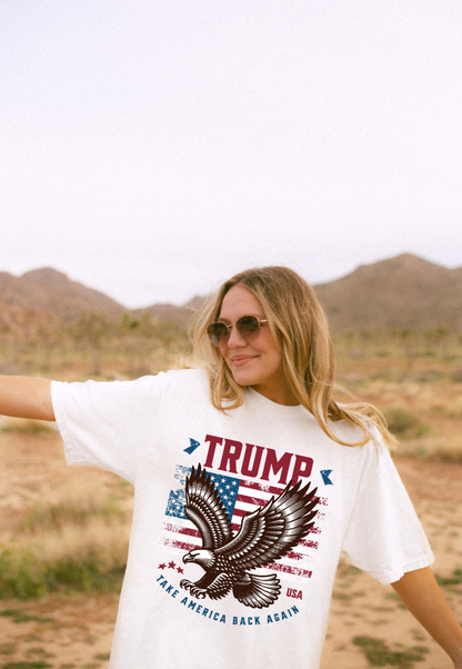 TRUMP - TAKE AMERICA BACK - ADULT TEE