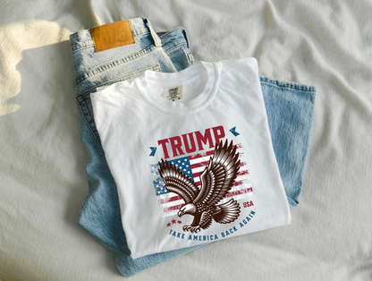 TRUMP - TAKE AMERICA BACK - ADULT TEE