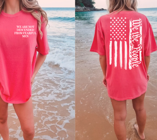 WE THE PEOPLE - PINK TEE