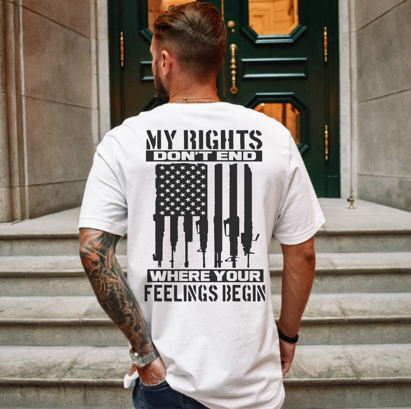 MY RIGHTS DON'T END - TEE