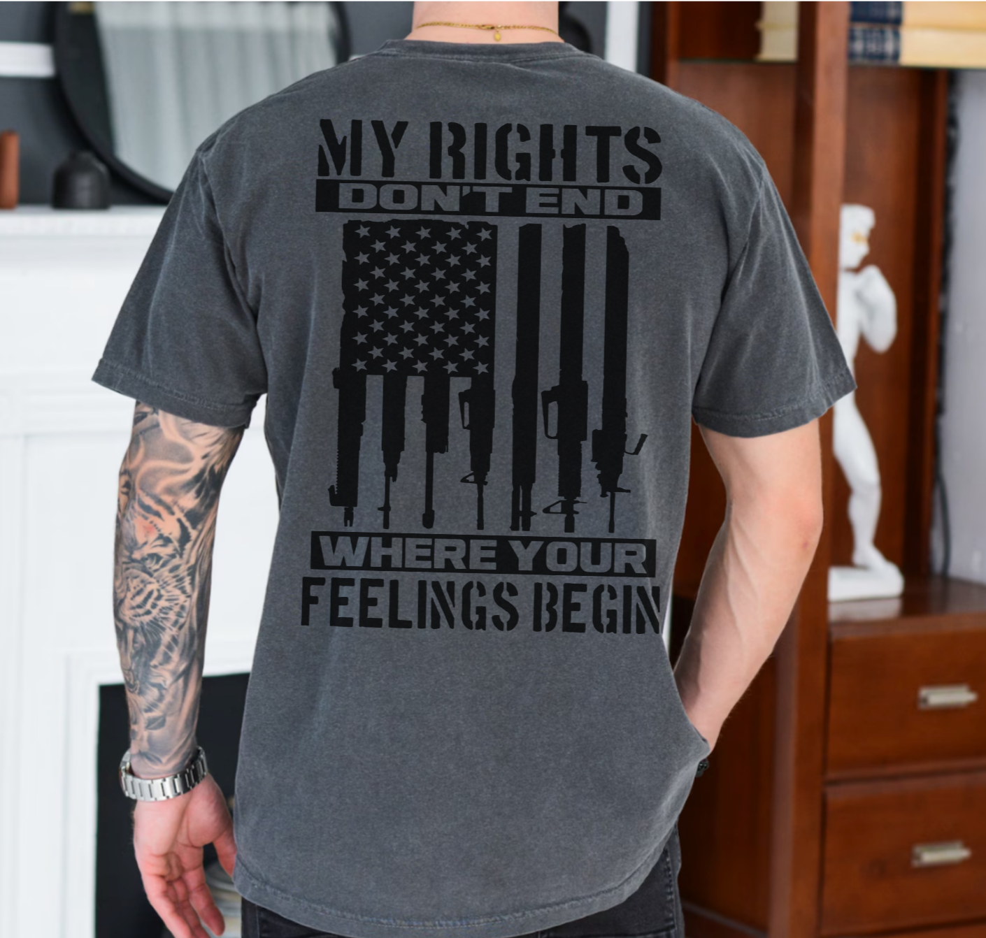 MY RIGHTS DON'T END - TEE