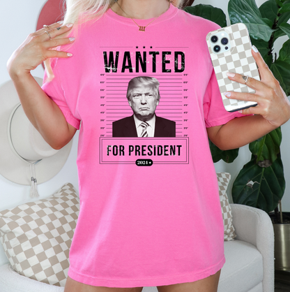 WANTED FOR PRESIDENT - PINK COLLECTION