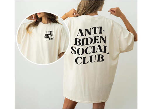 ANTI-BIDEN SOCIAL CLUB - TEE