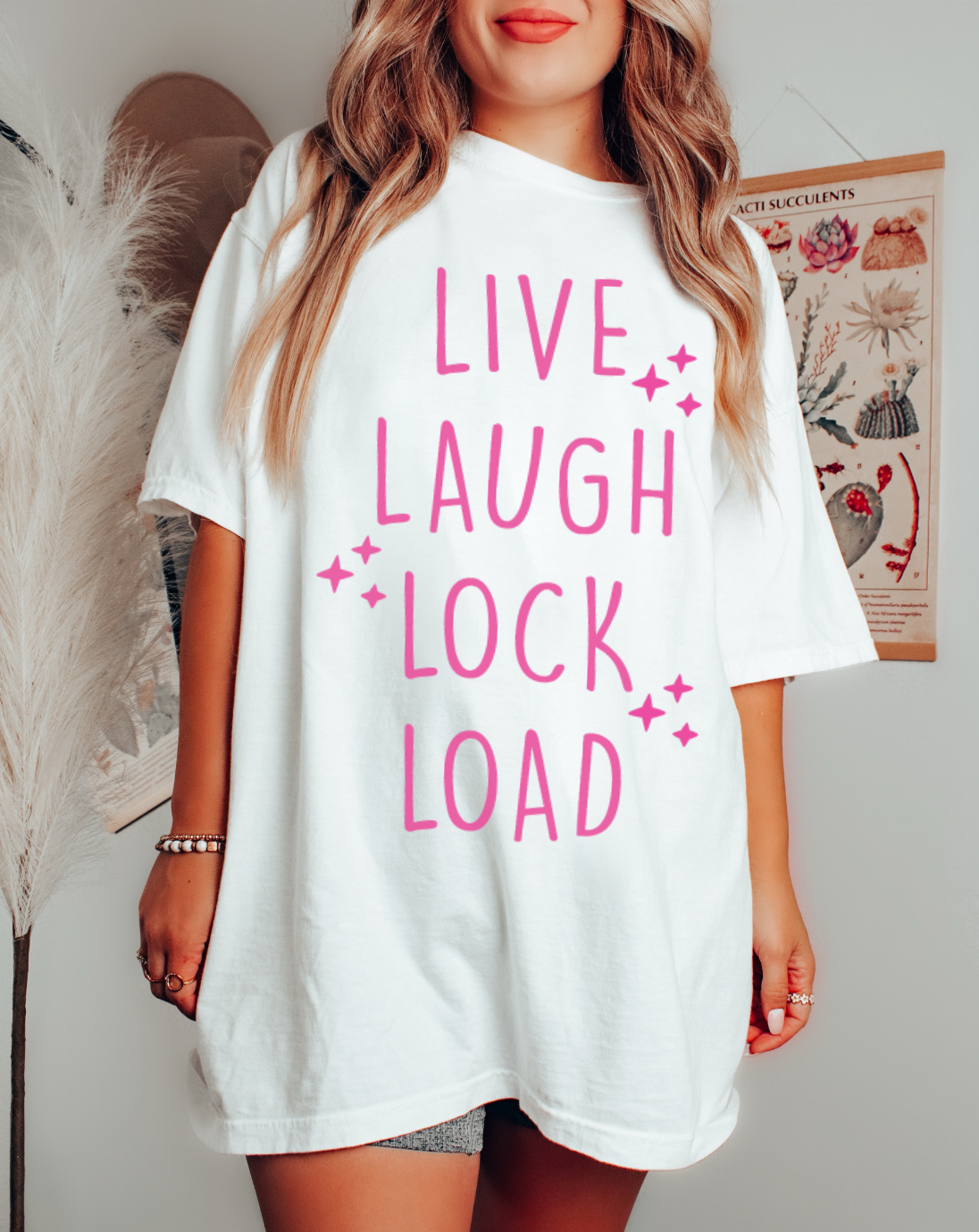 LIVE LAUGH LOCK LOAD - PINK COLLECTION