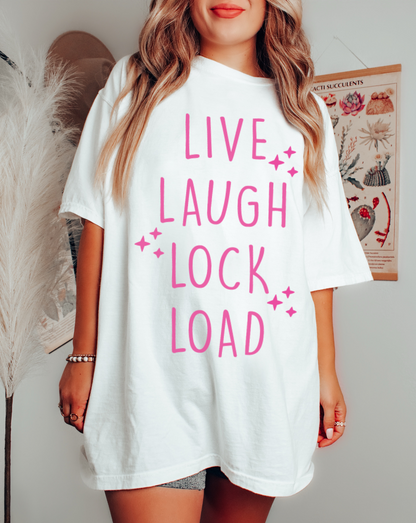 LIVE LAUGH LOCK LOAD - PINK COLLECTION