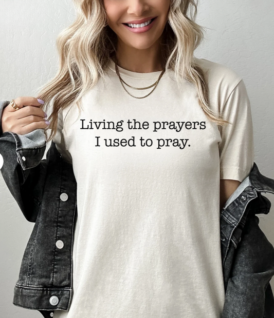 LIVING THE PRAYERS, I USED TO PRAY - TEE