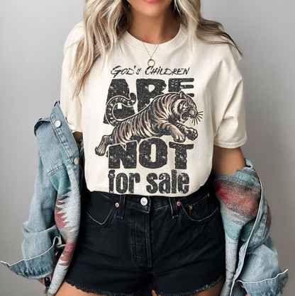 GODS CHILDREN ARE NOT FOR SALE - TEE