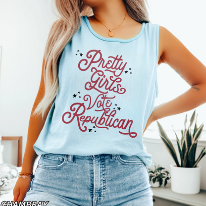 PRETTY GIRLS VOTE REPUBLICAN - TANK