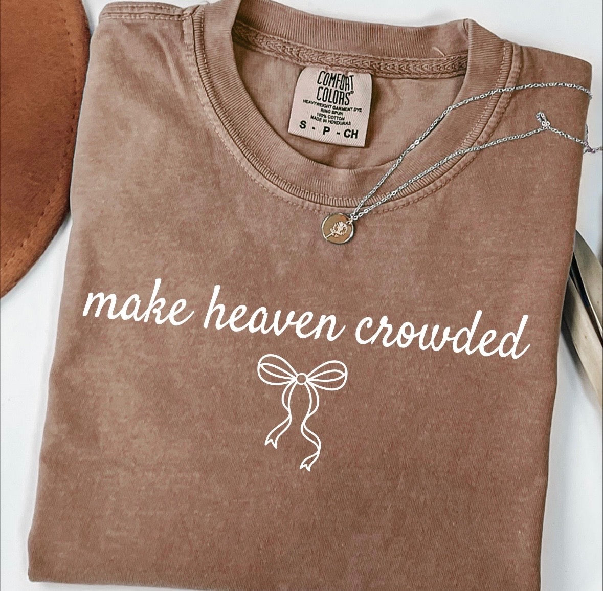 Make Heaven Crowded Espresso Tee