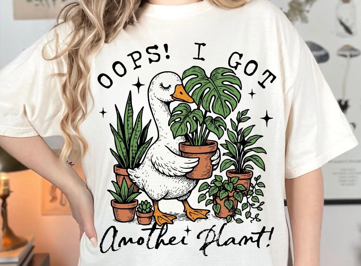Oops I Got Another Plant Ivory Tee