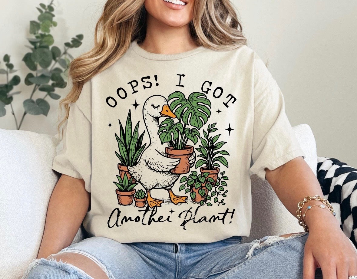 Oops I Got Another Plant Ivory Tee